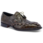Mauri 3094 Hornback & Crocodile Shoes Money Green