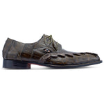 Mauri 3094 Hornback & Crocodile Shoes Money Green