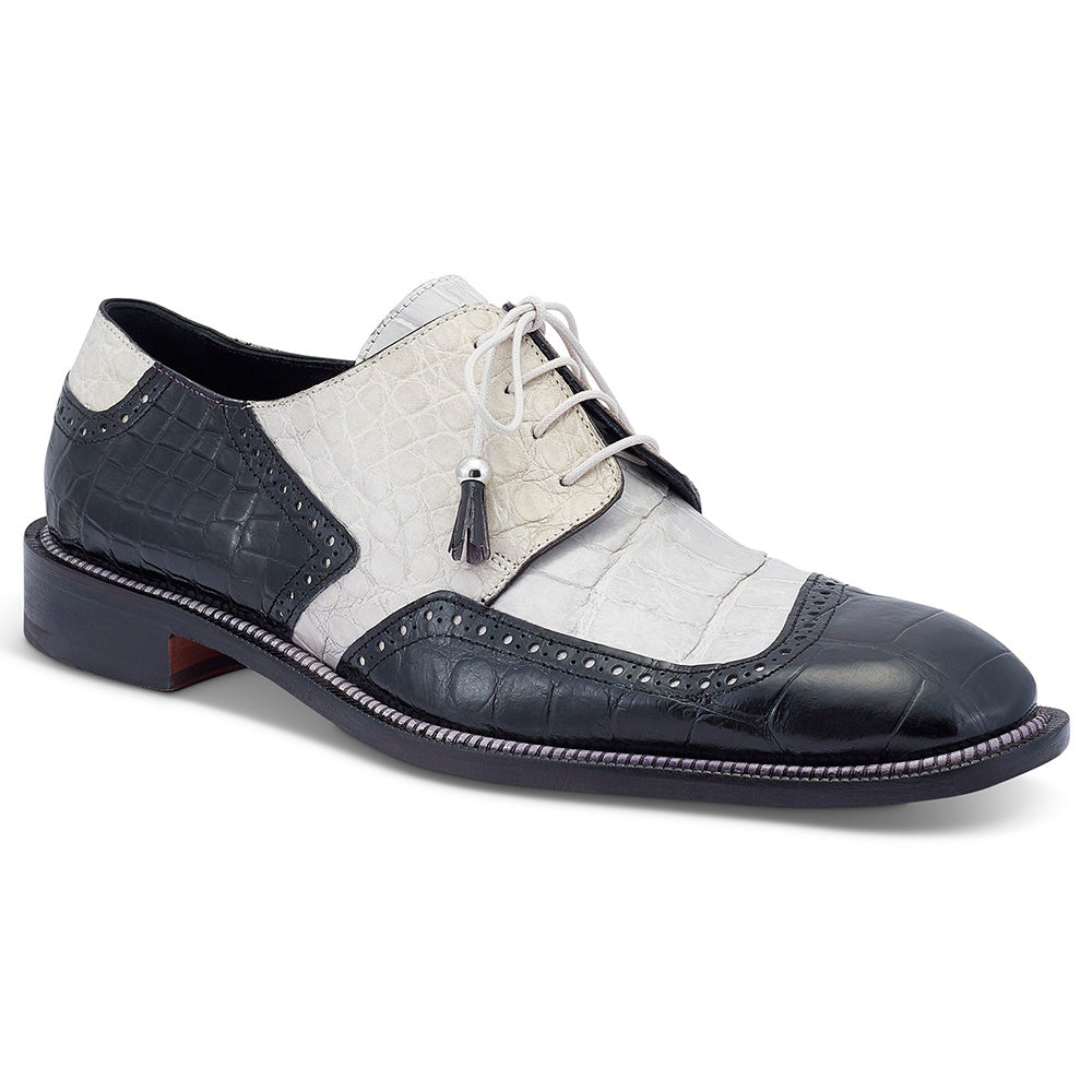 Mauri 3098 Lucchese Shoes Black / Acre / Raindrops