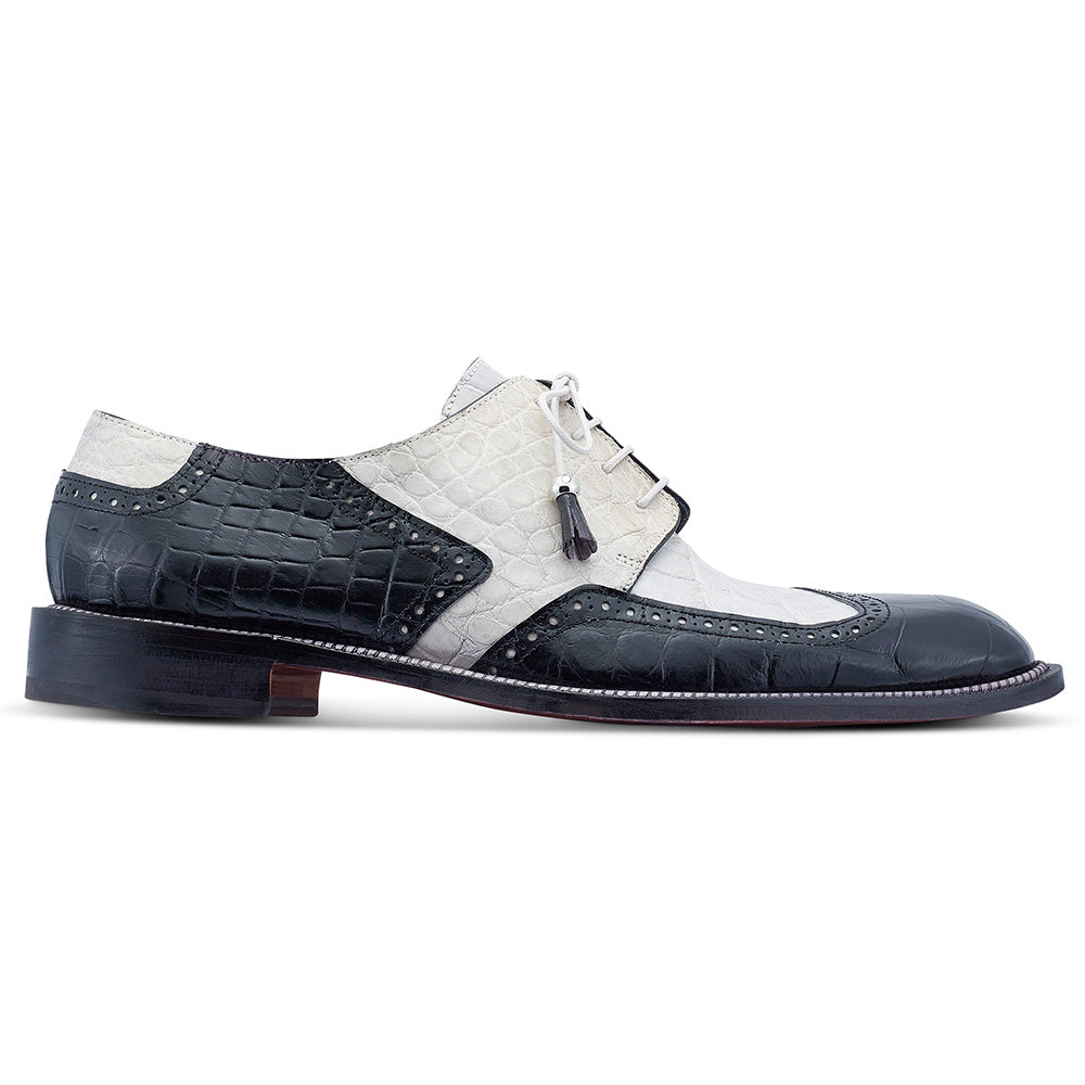 Mauri 3098 Lucchese Shoes Black / Acre / Raindrops