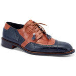 Mauri 3098 Lucchese Shoes W Blue / Cognac