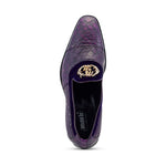 Mauri 3215 Velvet / Alligator Shoes Purple