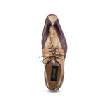 Mauri 3237 Groove Alligator / Hornback Tail Shoes Bone / T. Moro / Brandy