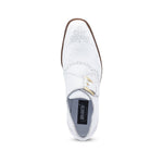 Mauri 3281 Nitti Alligator Shoes White
