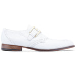 Mauri 3281 Nitti Alligator Shoes White