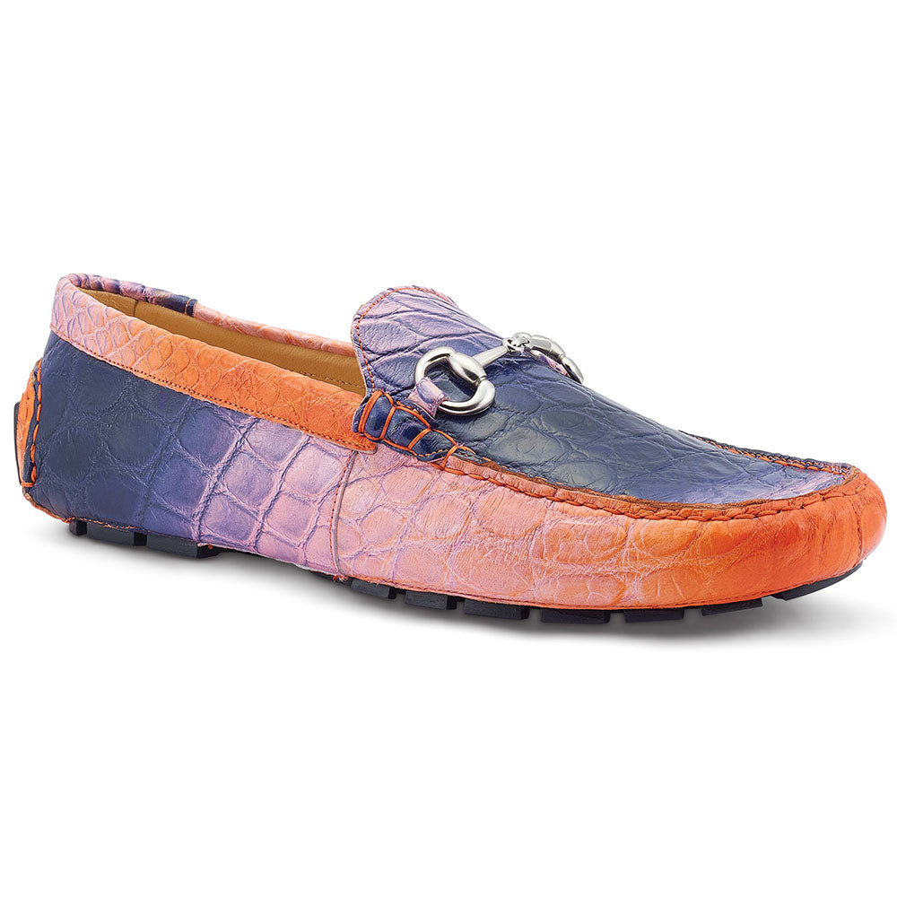 Mauri 3405/2 Scenic Alligator Driving Shoes Multi Apricot