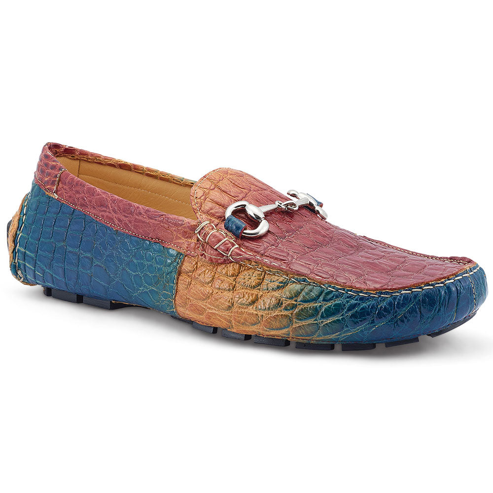 Mauri 3405/2 Scenic Alligator Driving Shoes Multi Toffee