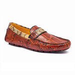 Mauri 3448 Python Driver Loafer Gold / Dune