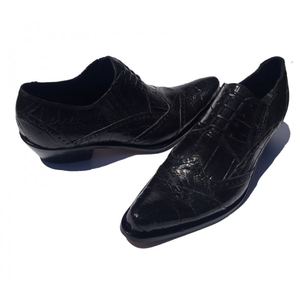Mauri 44223 Heat Alligator Ankle Boot Black  (Special Order)