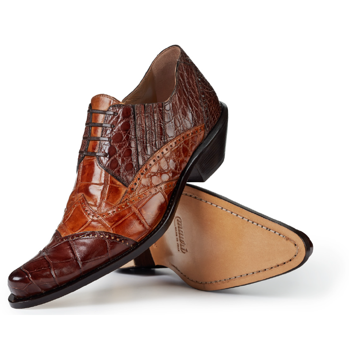 Mauri 44223 Heat Alligator Ankle Boot Sport Rust / Brandy