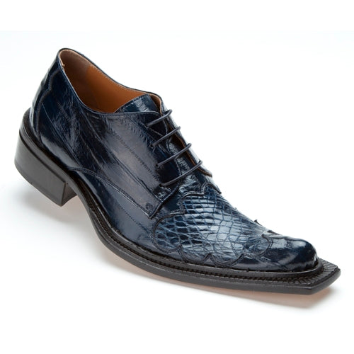 Mauri 44295 Viper Crocodile & Eel Shoes Wonder Blue