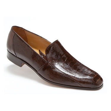 Mauri 4514 Marron Ostrich Leg Loafers Sport Rust