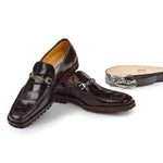 Mauri 4692 Spada Alligator Bit Loafers White (Special Order)
