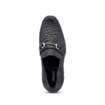 Mauri 4885/2 Alligator Loafers Black