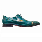 Mauri 4901 Body Alligator / Calfskin Shoes Hunter Green