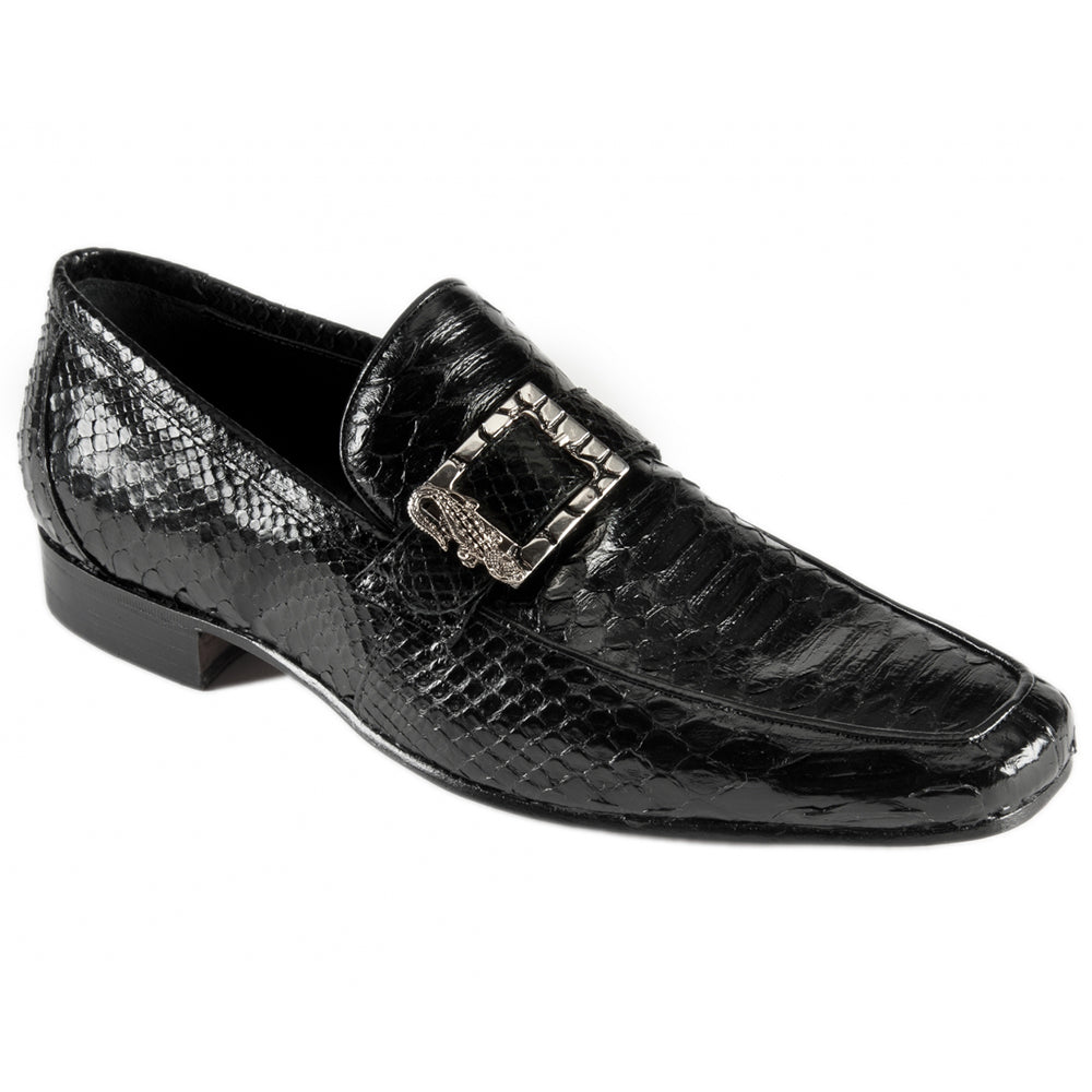 Mauri 4925 Python Shoes Black