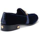 Mauri 4940/2 Velvet / Alligator Shoes Wonder Blue