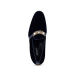 Mauri 4940/2 Velvet / Alligator Shoes Wonder Blue