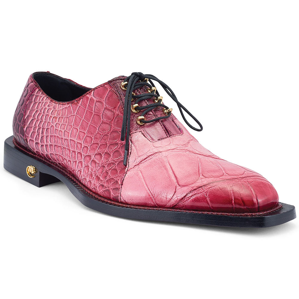 Mauri 4948/2 Alligator Shoes Multi Ruby Red
