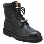 Mauri 4949 Hawk Ostrich Leg Boots Black