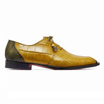 Mauri 4975 Body Alligator Shoes Money Green / Khaki (Special Order)