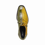 Mauri 4975 Body Alligator Shoes Money Green / Khaki (Special Order)