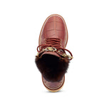 Mauri 4987 Alligator & Mink Boots Gold