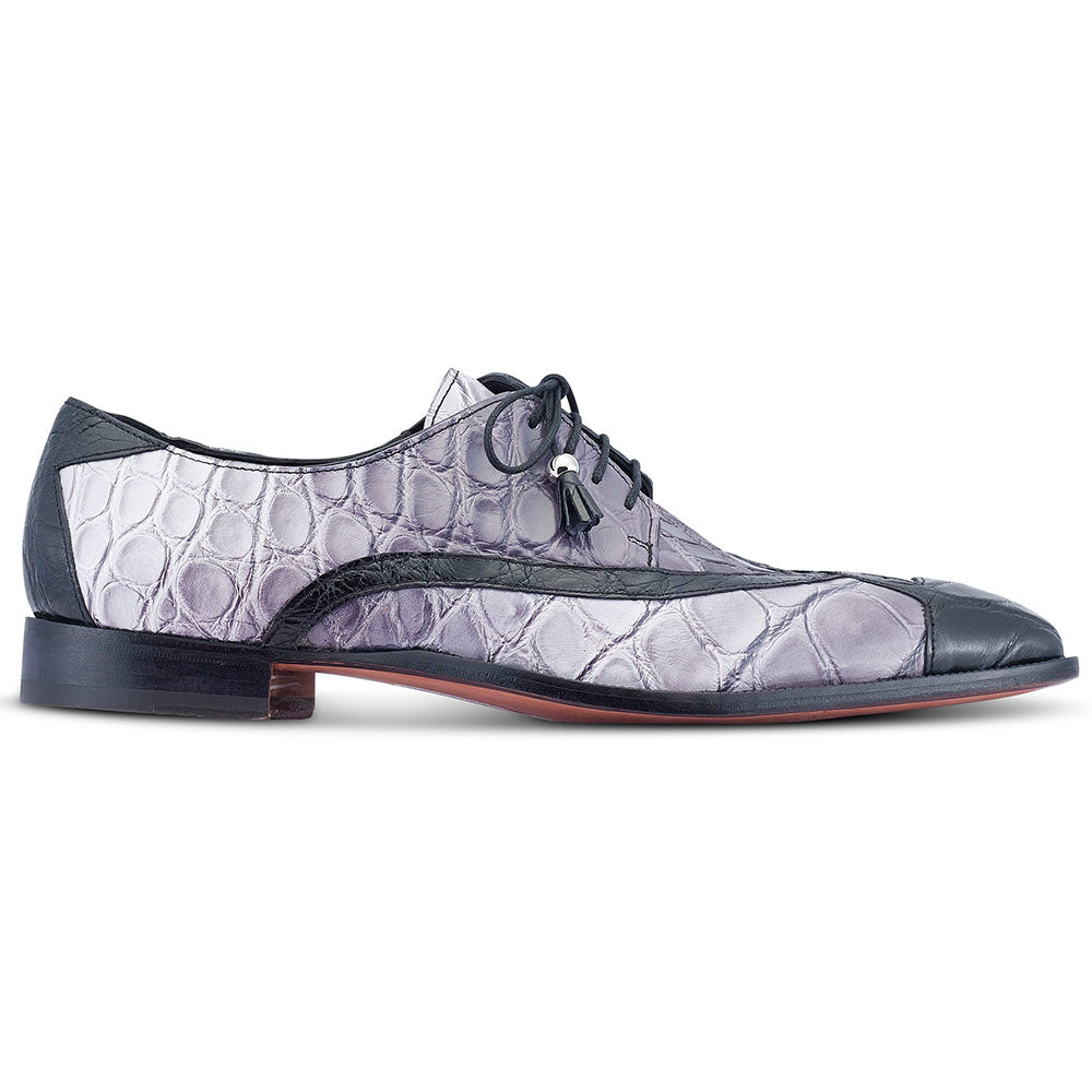 Mauri 4992 Alligator Shoes Multi Grey