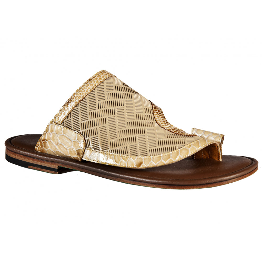 Mauri 5028 Malabo / Perforated Nappa Sandals Beige