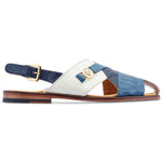 Mauri 5076 Romano W Blue Sandals / Jeans / Cream