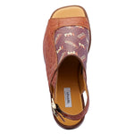 Mauri 5129 Skipper Sandals Cognac / M Shade Print Brown
