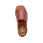 Mauri 5133 Hornback & Ostrich Leg Sandals Gold