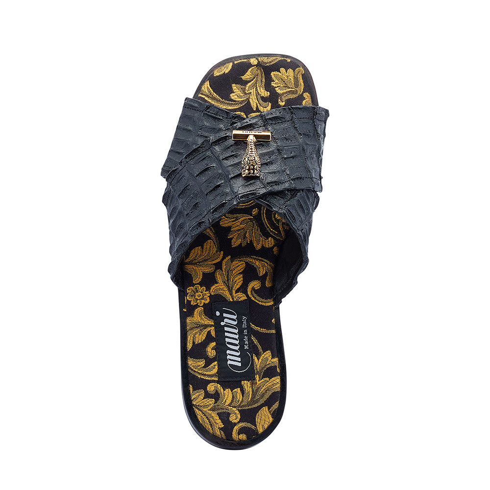 Mauri 5134 Coral Hornback Sandals Black