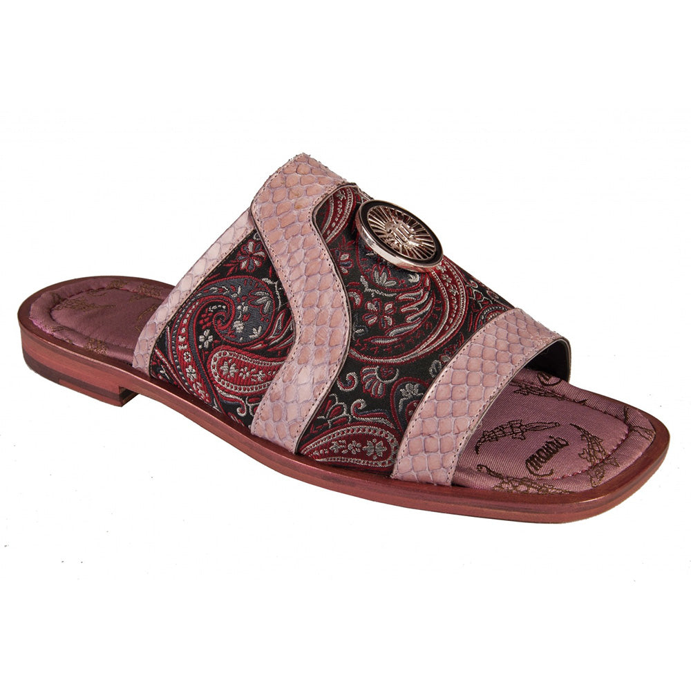 Mauri 5167 Whips / Fabric Presley Sandals Pink / Bordo