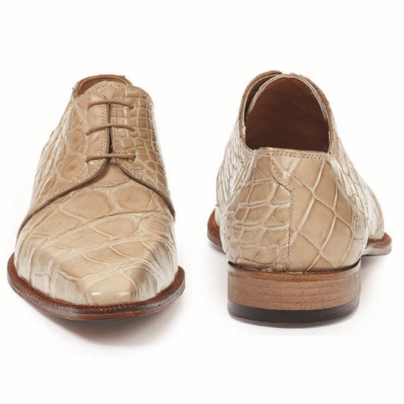 Mauri 53127-2 Guardi Alligator Dress Shoes Champagne (Special Order) Mauri 53127-2 Guardi Alligator Dress Shoes Champagne (Special Order)