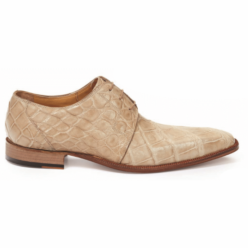 Mauri 53127-2 Guardi Alligator Dress Shoes Champagne