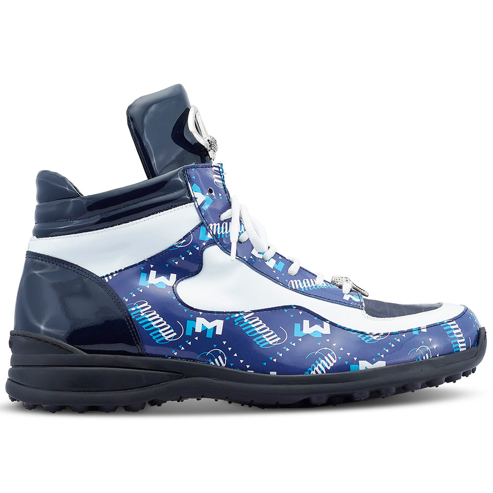 Mauri 8409 Hype Sneakers M Shade Print Blue / White / W Blue