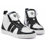 Mauri 8410 Blackjack Crocodile / Patent / Nappa Sneakers Black/White