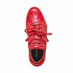 Mauri 8412 Suede / Baby Crocodile / Patent Sneakers Red (Special Order)