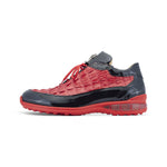 Mauri 8415 Gambit Patent / Hornback Sneakers Black / Red