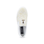 Mauri 8419 Posh Fabric / Alligator / Calfskin Sneakers White / Ivory