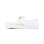 Mauri 8419 Posh Fabric / Alligator / Calfskin Sneakers White / Ivory