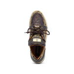 Mauri 8440/1 Fabric / Calfskin / Baby Crocodile Sneakers Sp Rust / Taupe