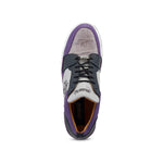 Mauri 8461 Calfskin / Baby Crocodile Sneakers Purple / Light Grey / Black