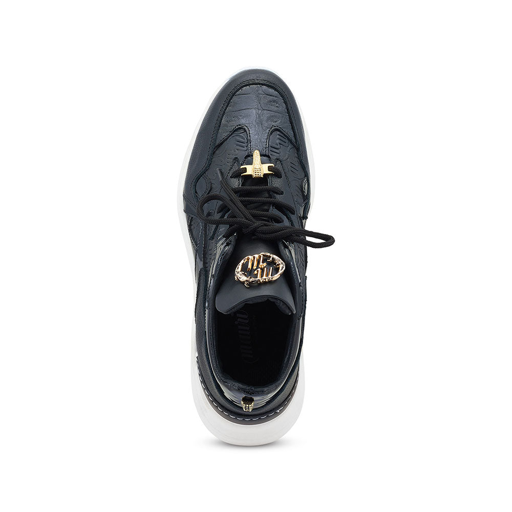 Mauri 8464/2 Swift Baby Croc Sneakers Black