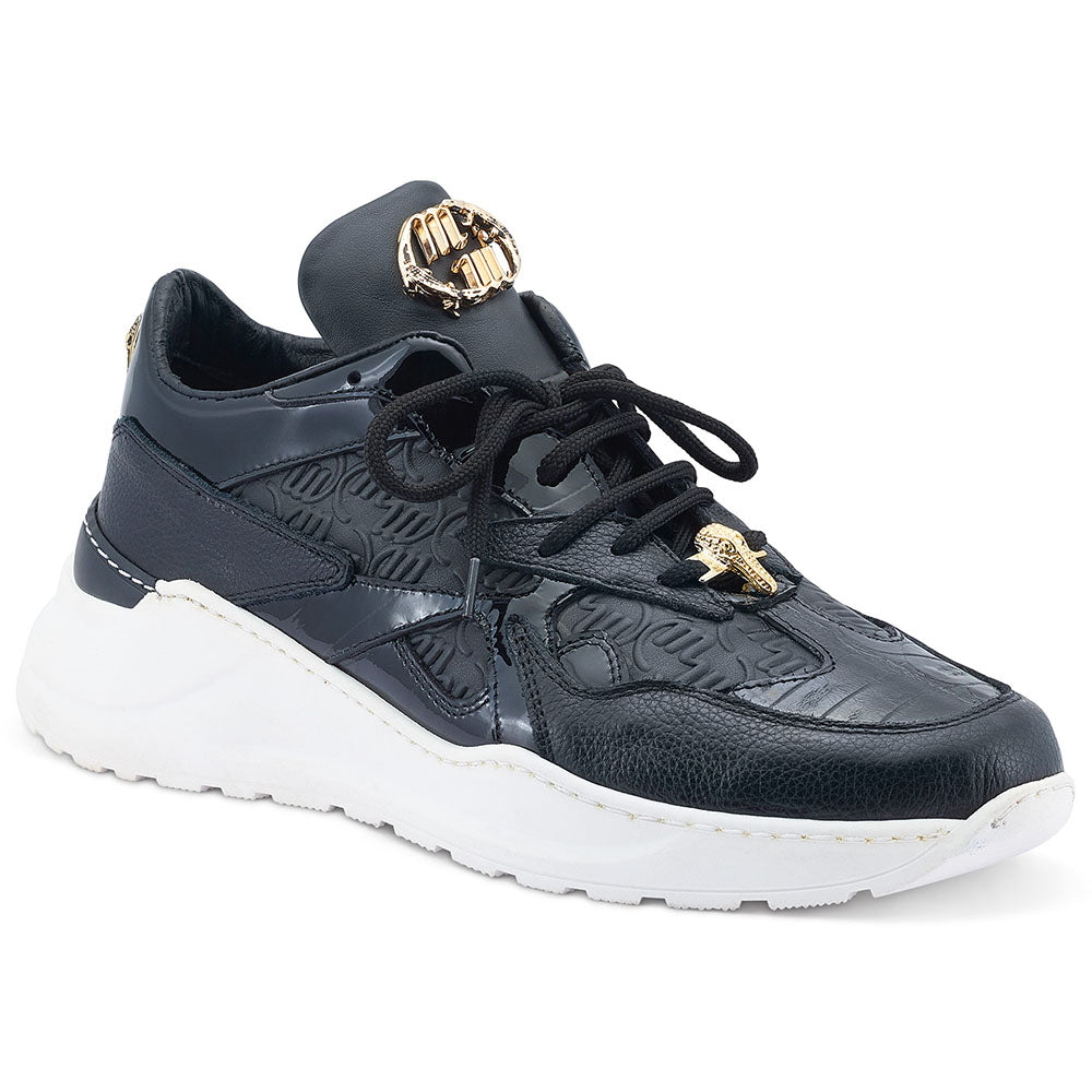 Mauri 8464/2 Swift Baby Croc Sneakers Black