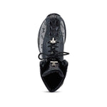 Mauri 8484 Ostrich Leg / Fabric High-top Black / Grey