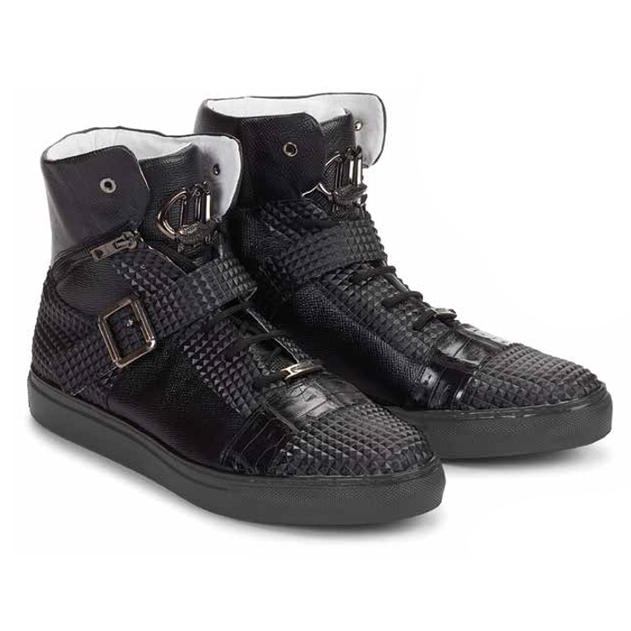 Mauri 8515 San Lorenzo High Top Sneakers Black