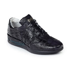 Mauri 8547 Cordusio Baby Crocodile Sneakers Black