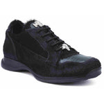 Mauri 8594 Mustang Pony & Crocodile Sneakers Black